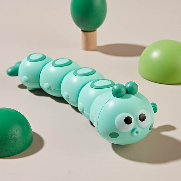 CXK99 on Clearance Wind Up Animal Toys for Kids Moving and Crawling Top String Chain Toy Fun Interactive Animal Toy for Toddlers