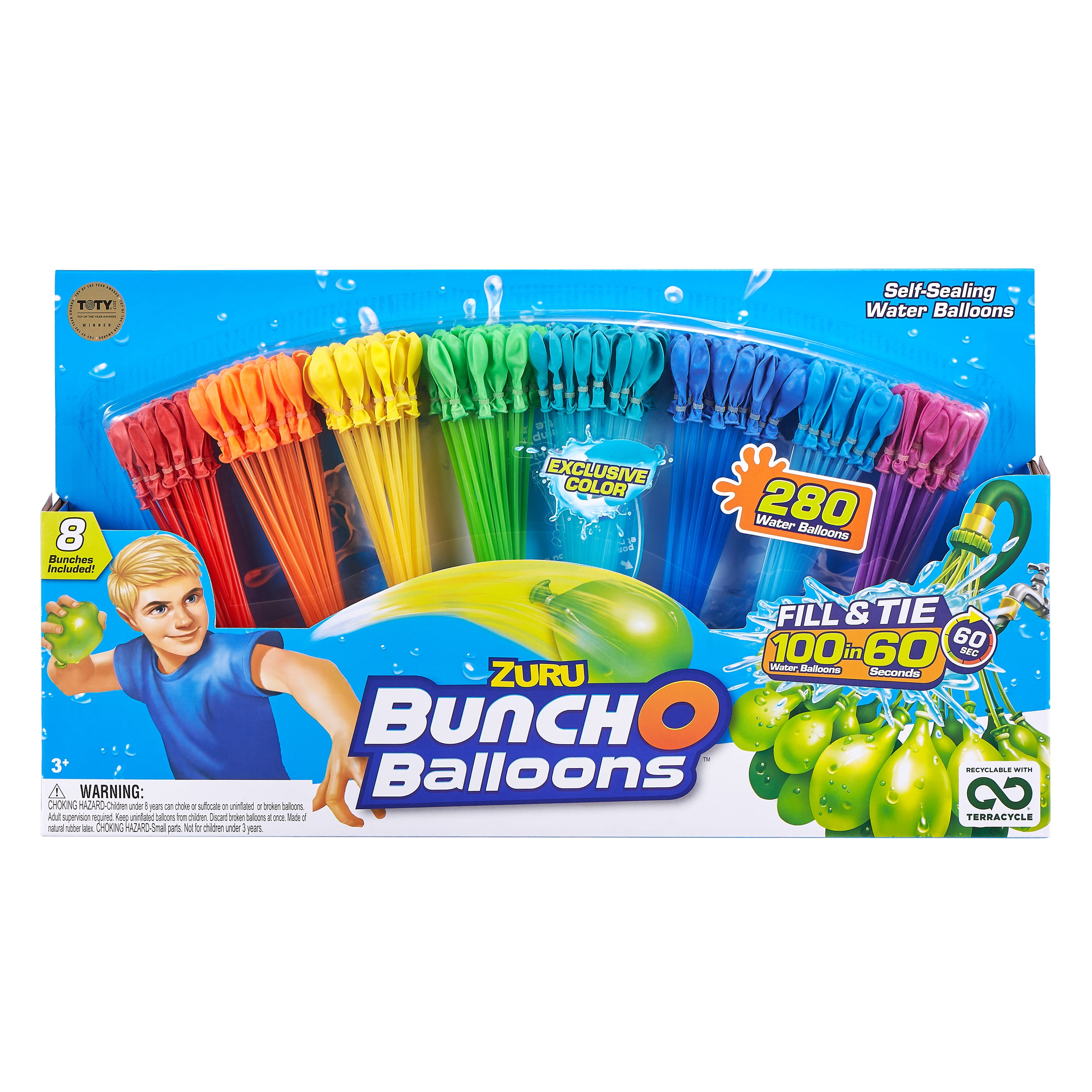 555 pcs 15 Bunch O Instant water Balloons,Self-Sealing,already tied waterballoon 
