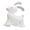 White, variant on Rabbit Balloon Party Themed Scene Layout Lovely Cartoon Animal Inflatable Toy Ornament 4D Standing Easter Bunny Aluminum Foil Balloon Party Decoration