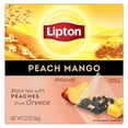 thumbnail image 5 of Lipton Peach Mango Black Tea Pyramid Tea Bags, Flavored Tea Bags with Real Fruit, 20 Count (Pack of 2, Total 40 Tea Bags), 5 of 6