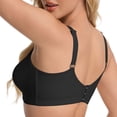thumbnail image 2 of Gfyviroh High Impact Underwire Bras for Women Plus Size Mesh Patchwork Seamless Bra Adjustable Straps Breathable Sports Bras, 2 of 7