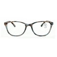 thumbnail image 3 of Women Mosaic Marble Print Clear Progressive Reading Glasses - Zero Power On Top - No Bubble Reader Z121 +1.50, 3 of 4