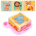 thumbnail image 1 of HINTRMENT 1 Set of Animals Design Block Toy with Educational Features for Kids Toys, 1 of 4