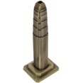thumbnail image 2 of Souvenir Building World Famous Landmarks Hong Kong Financial International Center Model Desktop Decor, 2 of 8
