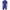 Blue, variant on Aofany Mens Short Sets 2 Piece Outfits Fashion Summer Tracksuits Plus Size Short Sleeve Pullover Shirt and Shorts Jogging Set