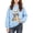 Blue, variant on Wilak Girls Cats Printed Hoodies Sweatshirts Size 2-8, Pullover Long Sleeve Casual Cute Kids Fall Tops White