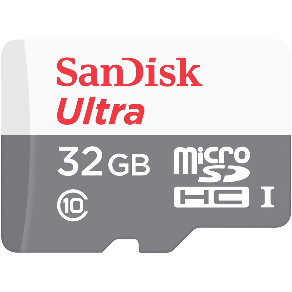 SanDisk Ultra 32GB Micro SDHC Flash Memory Card with Adapter, 5 Total Count