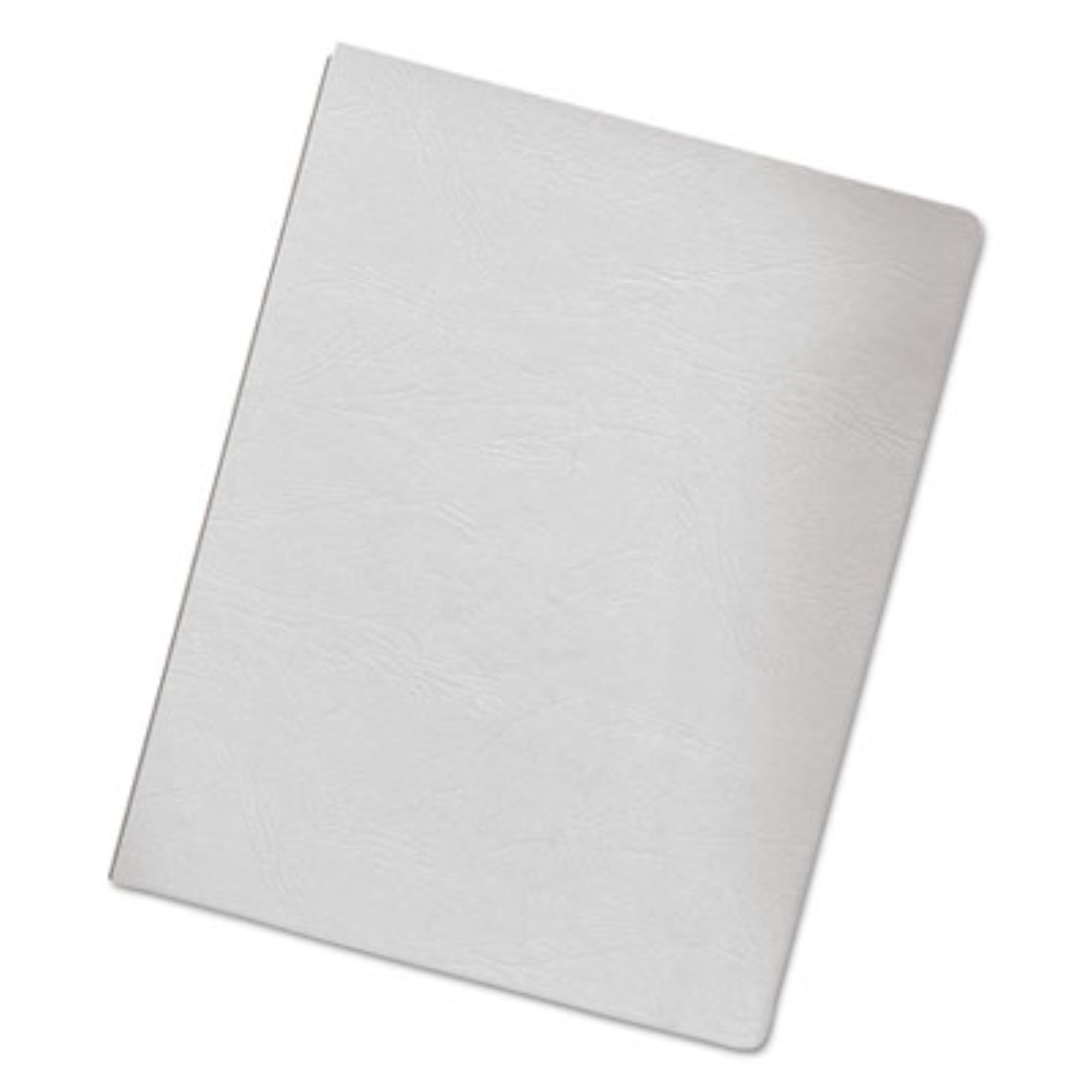 Fellowes Presentation Covers Oversize - Wood pulp - 8.74 in x 11.26 in - white - 200 pcs. binding cover.  Perfect for binding professional documents.