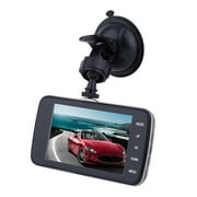 Car Dash Cam 4 Inch 1080P Dual Lens Camera Car DVR Parking Recorder Night Vision Dash Cam