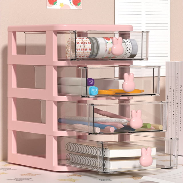 Cajones de almacenamiento de plástico, caja de almacenamiento de escritorio, cajones de almacenamiento pequeños múltiples, cajones de plástico, funcionalidad de alta precisión