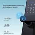 thumbnail image 1 of ANGGREK Electronic Smart Door Lock Touch Keypad Password IC Card Fingerprint Home Security Access,Fingerprint Doorlock,Handle Door Lock, 1 of 8