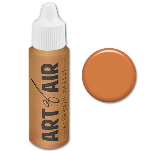 Art of Air Maquillaje con aerógrafo - Base Botella de 1/2 oz Elija color (Beige cálido)