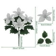 thumbnail image 6 of 6 Bundles Artificial Flowers for Spring Summer Porch, UV Sun Resistant Realistic & Flower Bouquets for Outdoor , Patio, Garden, Planter, Window Box & Yard Home Decor, 6 of 6