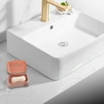 thumbnail image 3 of Caja de jabón para baño de fábrica directa con tapa, drenaje conectado, impresión europea, jabonera rosa, 3 of 6