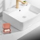 thumbnail image 4 of Jabonera de baño con tapa | Jabonera de plástico con drenaje | Diseño antideslizante y ventilado | Colores blanco, verde y morado | Ideal para viajes, camping y uso doméstico | Jabonera duradera y, 4 of 6