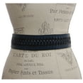 thumbnail image 3 of 2" Wide High Waist Braided Woven Full Grain Tapered Oval Leather Belt, 3 of 3