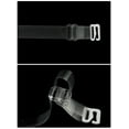 thumbnail image 4 of INSPIRE CHIC 1Pair Non-Slip Clear Bra Straps Replacement Invisible Transparent Bra Shoulder Straps Clear-White and Clear Buckle Width: 1.2cm/ 1/2", 4 of 5