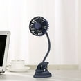 Bgageg Clip On Fan Usb Mini Fan Battery Operated Desk Fan Baby Stroller