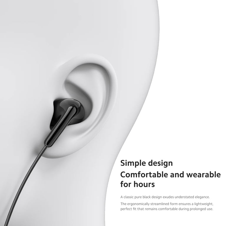 Xiaomi Type-C Wired Earphones with Noise Cancellation For Calls