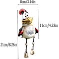 thumbnail image 2 of Chicken Farm Farm Art Funny Little Chicken Decoration Resin Farm Hen Garden Landscape Ornaments Gift Flower Pots Chair Fence Ladder Backyard Courtyard Chicken Decoration (C), 2 of 2