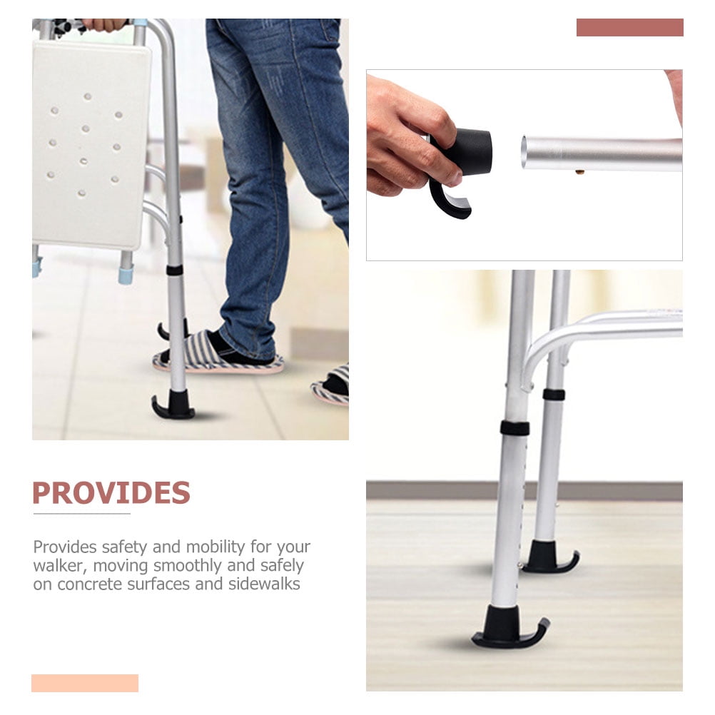 2Pcs Walker Ski Glides Nonstick Walker Feet Glides Walker Skis