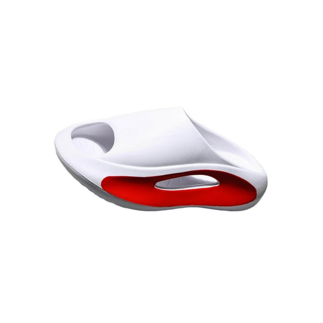 Unisex Slippers Comfortable Open Toe Sandals Shower Bathroom EVA Home Slippers Soft Sandals White 36 37