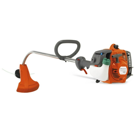 Restored Husqvarna 966441801 28cc Gas 17 in. Curved Shaft String Trimmer (Refurbished)