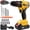 21V Brushless Drill Upgraded 1‑Battery Plastic‑Box, variant on Guiqiqi 21V Brushless Cordless Drill Driver, 2 Batteries Charger, Hard Case Accessory Kit