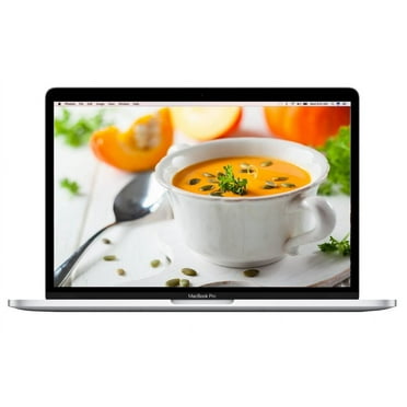 Apple A Grade Macbook Pro 15.4-inch (Retina DG, Silver, Touch Bar) 2.9Ghz Quad Core i7 (Mid 2017) MPTV2LL/A 128GB SSD 16GB Memory 2880x1800 Display Mac OS Sierra Power Adapter Included