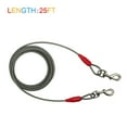 thumbnail image 2 of Petest 25ft Tie-out Cable with Crimp Cover for Super Dogs Up To 250 Pounds, 2 of 7