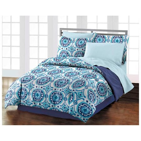 Style Lounge Istanbul Comforter Set, Blu
