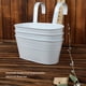 thumbnail image 5 of Cubo de flores Cateissary maceta decorativa negra 28*13*12*22,5*9,5, 5 of 6