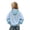 Light Blue, variant on Grblisyd Girls Sparkly Rhinestone Angel Wing Hoodies Long Sleeve Hooded Sweatshirts Fashion Casual Pullovers With Pockets