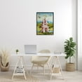 thumbnail image 3 of Stupell Industries Garden of Earthly Delights Left Panel Detail Hieronymus Bosch Painting Painting Black Framed Art Print Wall Art, Design by one1000paintings, 3 of 5