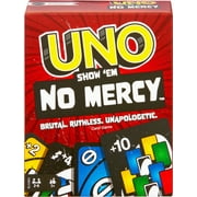 UNO Show em No Mercy Card Game for Kids, Adults & Family Night, Parties and Travel