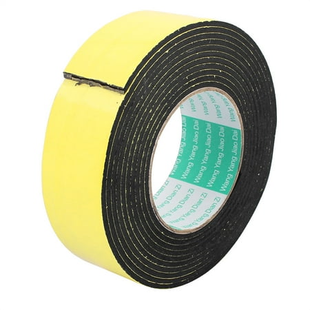 

45mm x 3mm Single Sided Self Adhesive Shockproof Sponge Foam Tape 4M Length