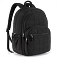 thumbnail image 1 of Mochila para Portátil de 15,6 Pulgadas, Mochila Universitaria de Alta Capacidad, Mochila Escolar, Mochila de Viaje para Chica, Mochila de Moda para Mujer, Color Negro., 1 of 5