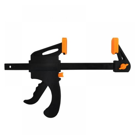 

Trigger type 4 inch fast woodworking 100mm clamp F clamp plastic two-way fixed woodworking clamp hardware tool