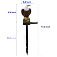 thumbnail image 5 of WM25 Solar Garden Light Resin Bald Eagle Figurine Dusk Dawn Solar Yard Light Animal Solar Sta, 5 of 6
