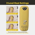 thumbnail image 3 of Snoopy Hand Warmers Rechargeable [Yellow] Power Bank Portable 5000mAh Electric Hand Warmer Outdoor Golf Camping Gear Cool Gifts [OFFICIAL LICENSE], 3 of 10