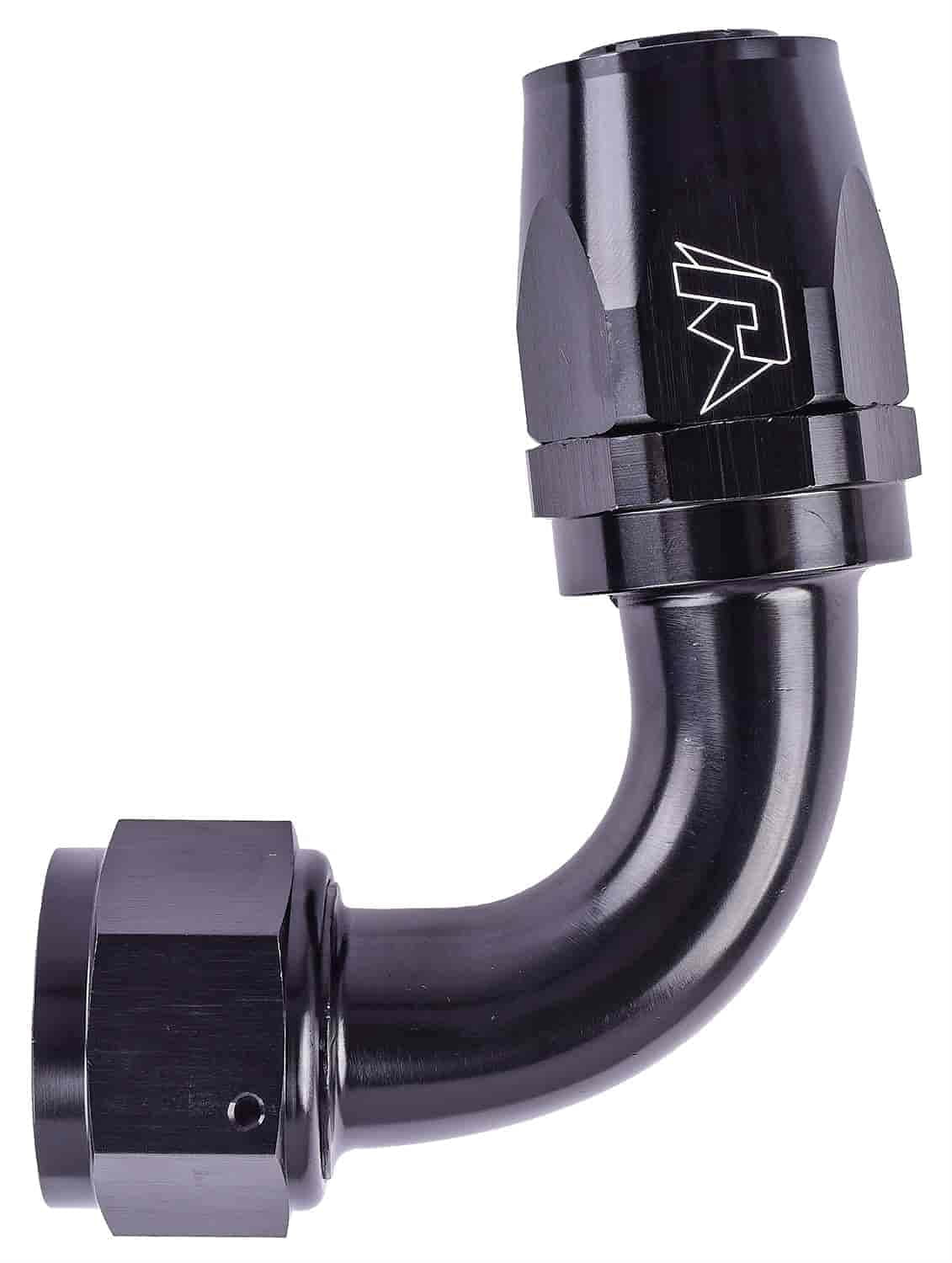 ●E & J JEGS 110025 AN 90-Degree Max Flow Swivel Hose End -16 AN Female to