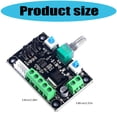 thumbnail image 3 of Adjustable Stepper Motor Driver Module DC24V 12V Speed Controller Forward Reverse Rotation Pulses Generator, 3 of 9