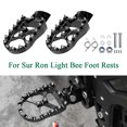 thumbnail image 1 of ALLTIMES Repose-Pieds en Aluminium Larges Repose-Pieds pour Sur Ron Light Bee, 1 of 9