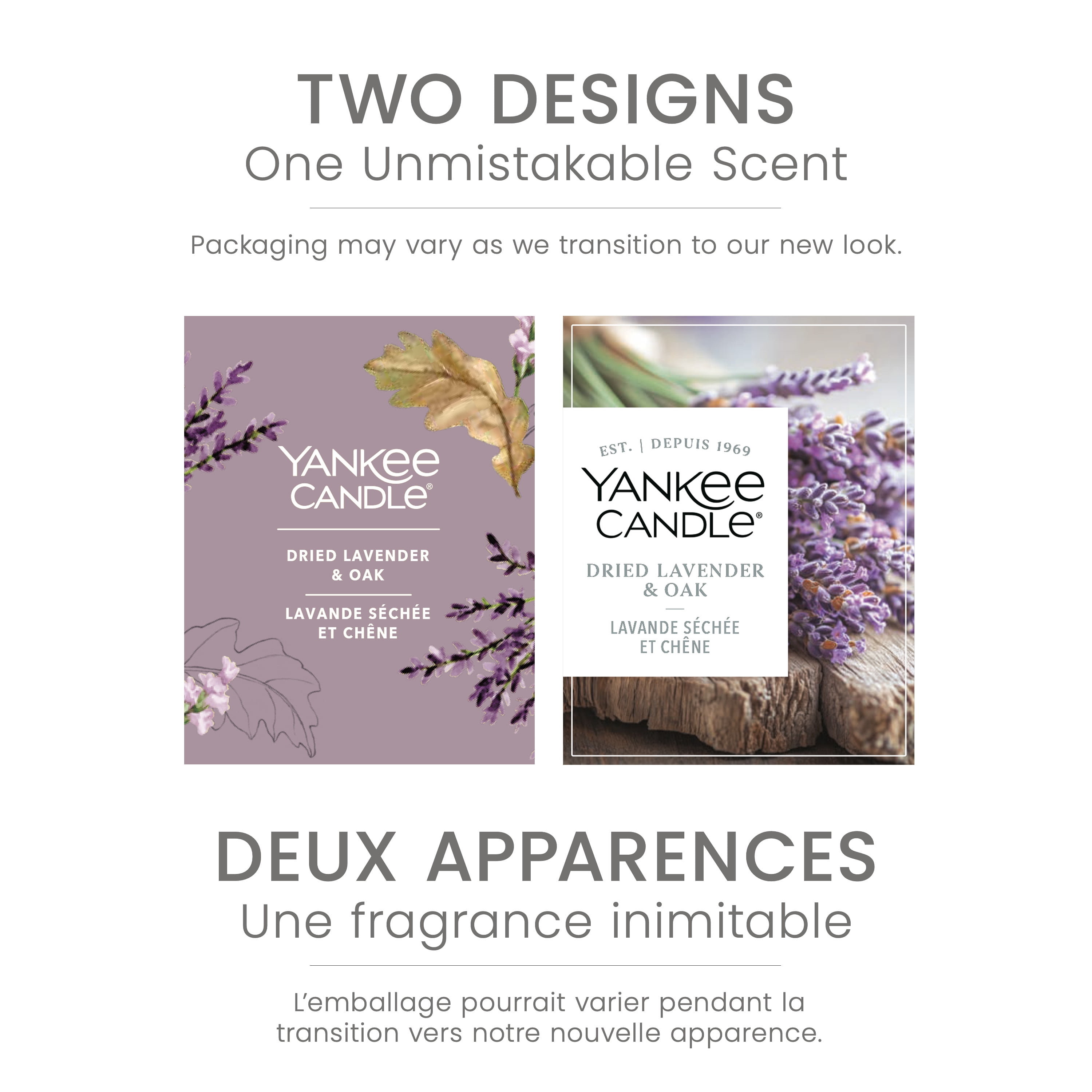 Yankee Candle Scented Candle, Dried Lavender & Oak, 20 oz Signature Large Tumbler, 2 Wicks