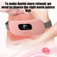 thumbnail image 4 of Portable Heating Pad, Heating Pad For Back With 4Heat And 4 Vibration Massage Modes, Portable Fast Heating Belly Wrap Belt For Women, 4 of 8