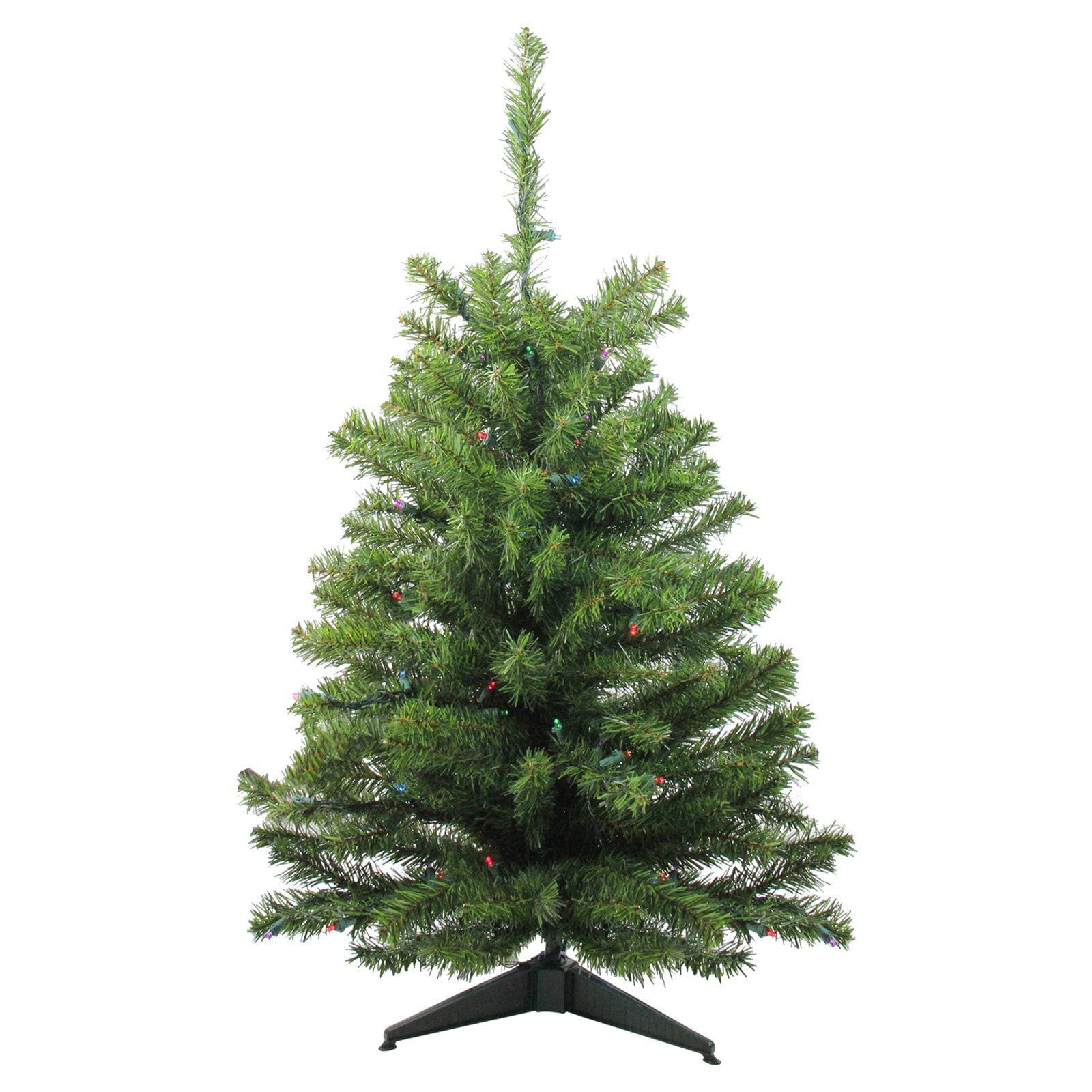 Northlight 3 Ft. Pre Lit Battery Operated Led Artificial Pine Christmas Tree - Walmart.com