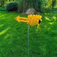thumbnail image 3 of Metal Yard Sign Lawn Sign with Stakes Outdoor Go for Ward Sign Private Sign Funny Yard Sign Windmills Decorations, 3 of 7
