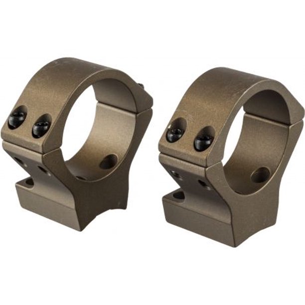 Talley XBolt Hells Canyon Riflescope Rings, 30mm, Low, Burnt Bronze Cerakote, H