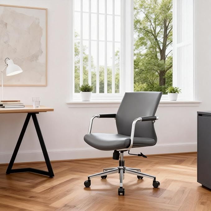 heavy-duty ergonomic mid-back executive desk product