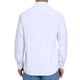 thumbnail image 3 of Camisas de vestir de rayas INSPIRE CHIC para hombres, de manga larga, con botones, en color púrpura y blanco, 3 of 5